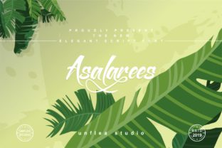 Asalarees Font for Modern Marketing and Design