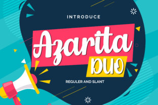 Azarita Duo: Elevating Campaigns with a Stylish Script Font