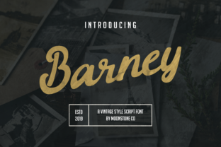 Barney: A Font That Elevates Your Brand’s Visual Story