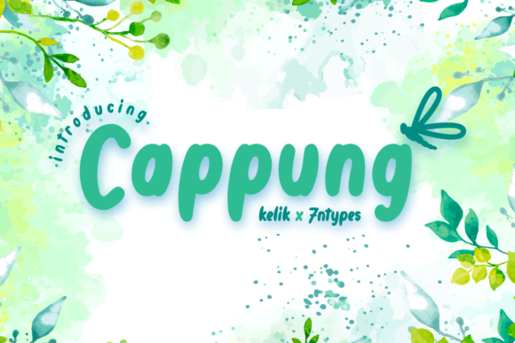 Cappung Font for Modern Web Design