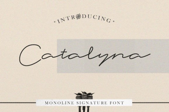 Catalyna: A Script Font That Elevates Editorial Design
