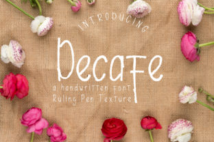 Decafe: A Modern Script Font for Branding Projects