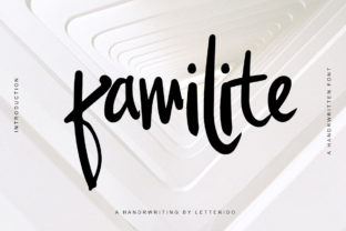 Familite: A Font That Elevates Branding for Real Businesses