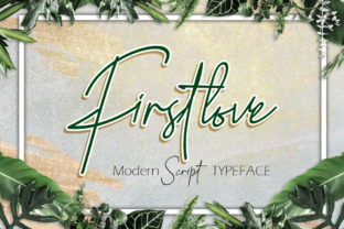 Firstlove: A Script Font That Adds Heart to Editorial Design