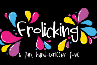 Frolicking Font for Playful Brand Communication