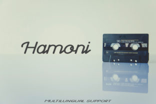 Hamoni: A Script Font for Elegance and Versatility