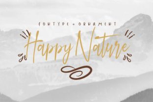 Happy Nature Font for Polished Branding
