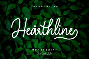 Hearthline: The Script Font That Elevates Campaign Design