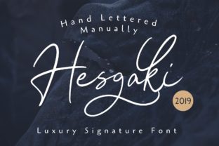 Hesgaki: The Bold Script Font That Elevates Campaigns
