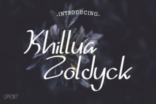Khillua Zoldyck Font for Web Design