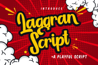 Laggran: A Playful Script Font for Web Design