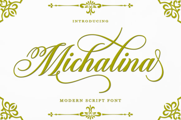 Michalina: A Script Font with Modern Elegance