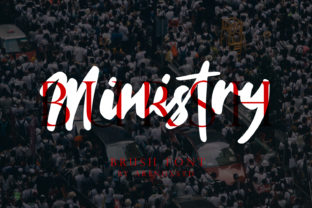Ministry: A Bold Script Font for Web Design