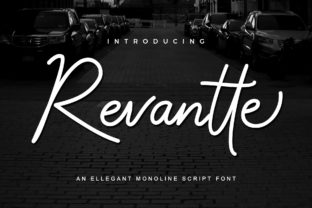 Revantte: A Minimalist Font That Elevates Handmade Creations