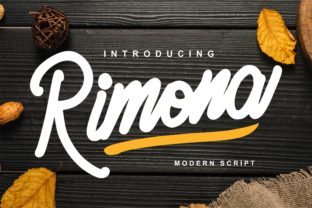 Rimona Font for Business Branding