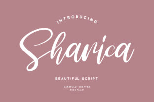 Sharica: A Script Font That Elevates Digital Branding