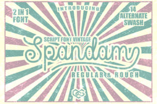 Spandam: A Script Font for Web Design and Brand Identity