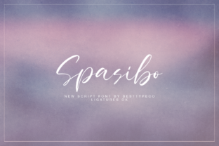 Spasibo: A Light and Charming Script Font for Branding