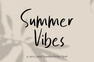 Summer Vibes: A Font That Brings the Season to Life