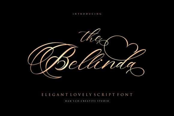 The Bellinda: A Script Font for Timeless Editorial Design