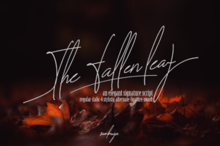 The Fallen Leaf: A Font That Breathes Life into Your Creations