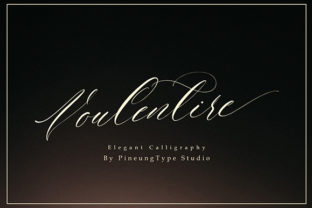 Voulentire: A Sophisticated Script Font for Handmade Creations